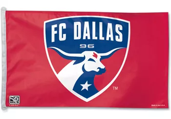 Dallas FC - 3'X5' Polyester Flag - Medium Knit Polyester, 3' x 5', Without Fringe