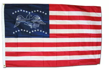 General Fremont - 3'X5' Nylon Flag - Nylon, 3' x 5', Without Fringe