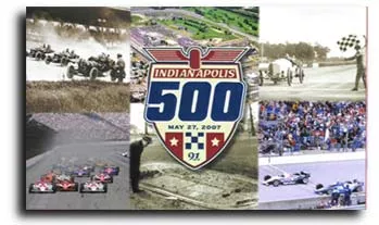 Indianapolis 500 - 3'X5' General Nascar Polyester Flag - Medium Knit Polyester, 3' x 5', Without Fringe, Grommets, Dyed