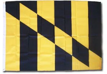 Lord Baltimore - 3'X5' Nylon Flag - Nylon, 3' x 5', Without Fringe