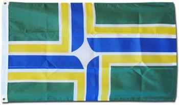Portland - 3'X5' Nylon Flag - Nylon, 3' x 5', Without Fringe