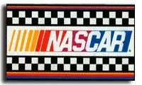Nascar Logo - 3'x5' Polyester Flag (w/stripes) - Polyester, 3' x 5', Without Fringe, Grommets, Dyed