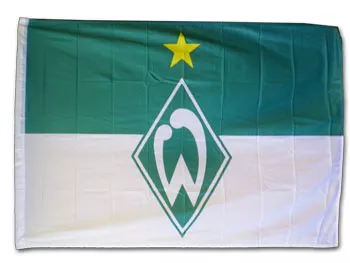 Werder Bremen - 3'x5' Polyester Flag - Polyester, 3' x 5', Without Fringe