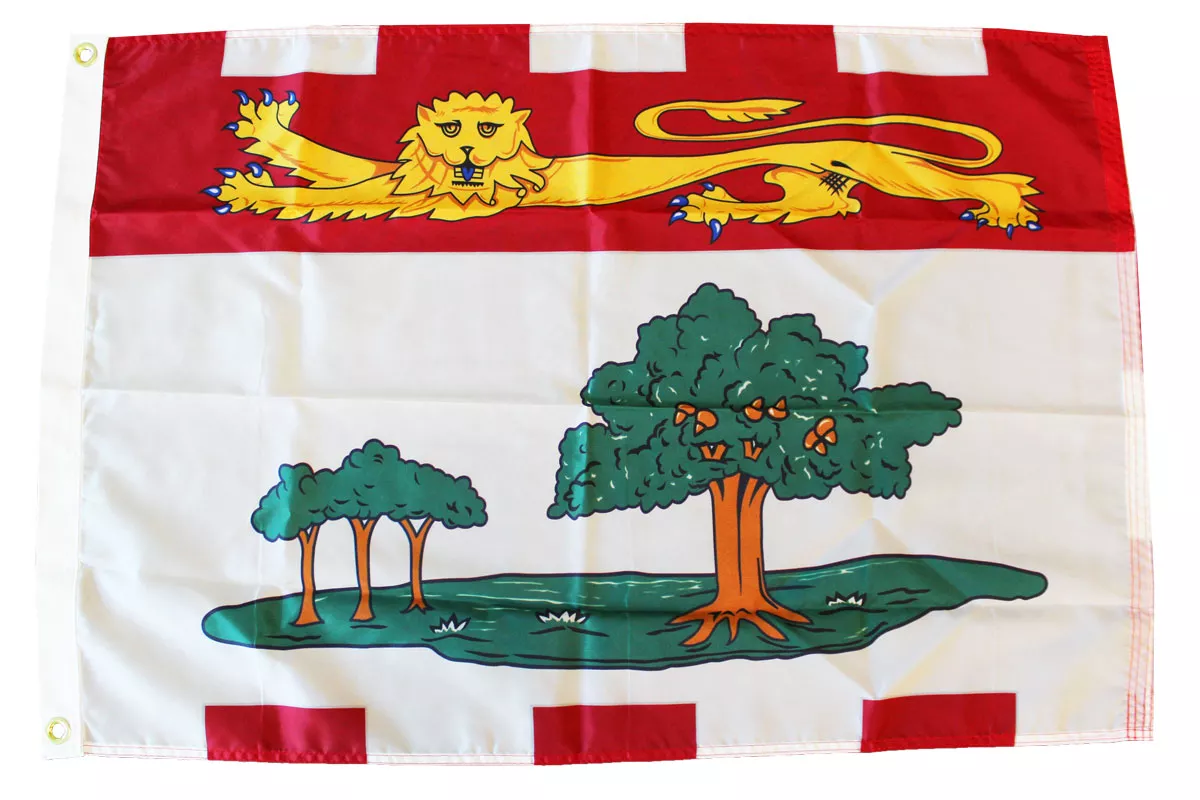 Prince Edward Island - 2'X3' Nylon Flag - Nylon, Grommets
