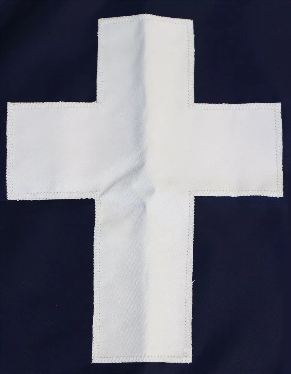 Chaplain - 24"x36" Nylon Flag - Nylon, Without Fringe, Grommets, Sewn