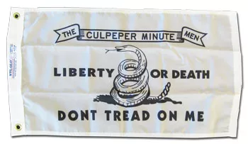 Culpeper - 12"X18" Nylon Flag - Nylon, Without Fringe, Grommets