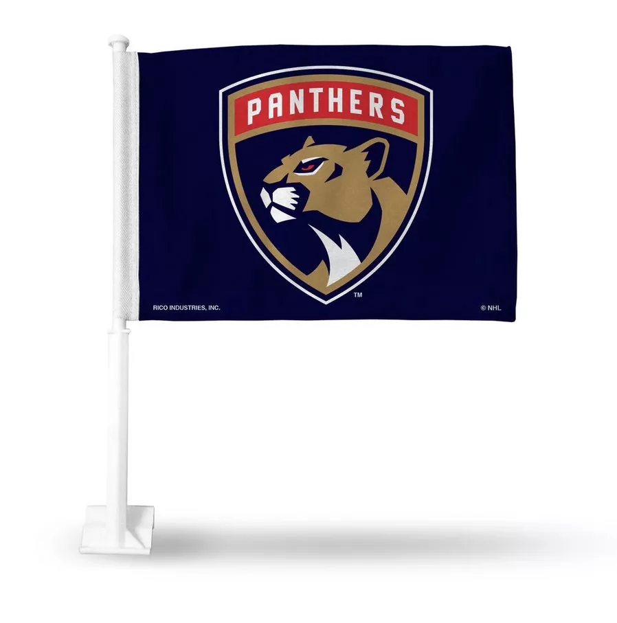 Florida Panthers NHL Car Flag - 11" x 14.5", Without Fringe