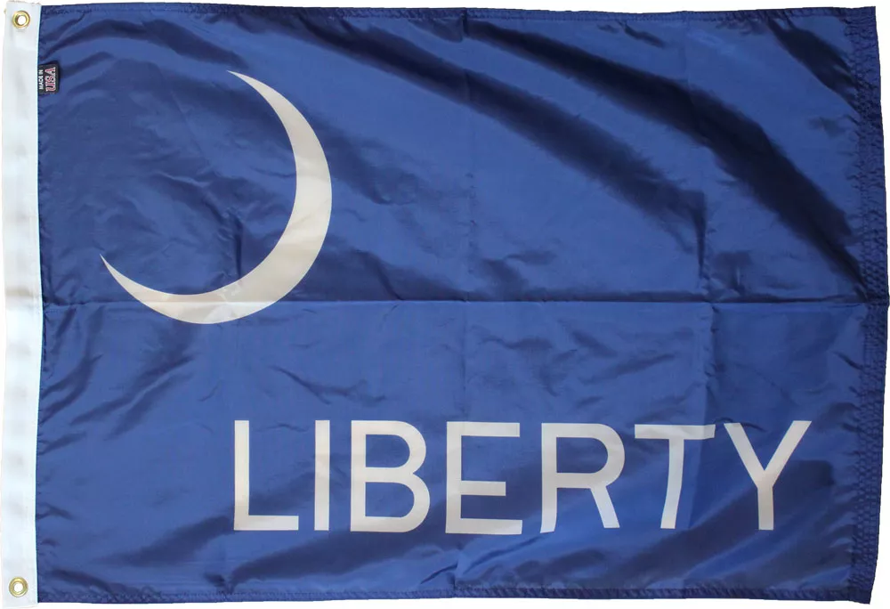 Fort Moultrie - 2'X3' Nylon Flag - Nylon, Without Fringe, Grommets