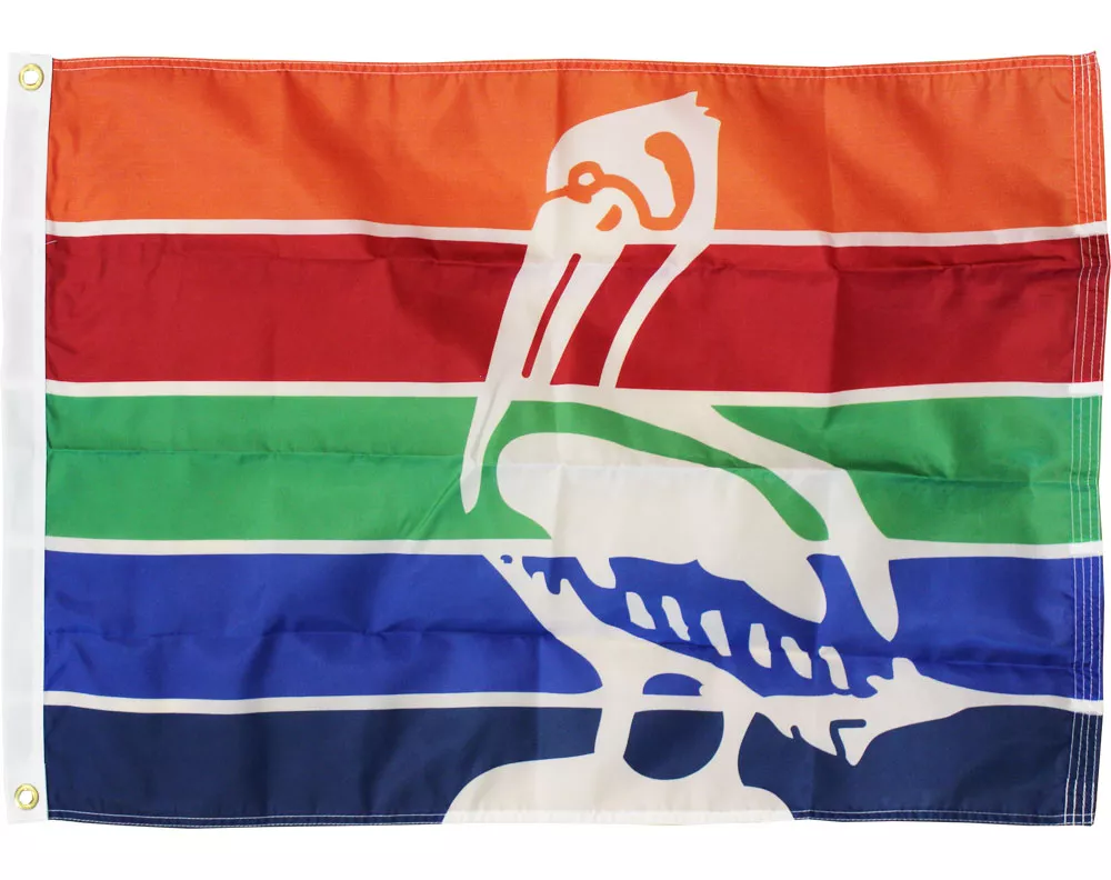 St. Petersburg - 2'X3' Nylon Flag - Nylon, Without Fringe