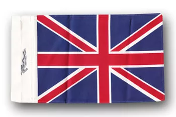 United Kingdom - 5.5" x 8.5" Motorcycle Flag - 5.5" x 8.5", Without Fringe