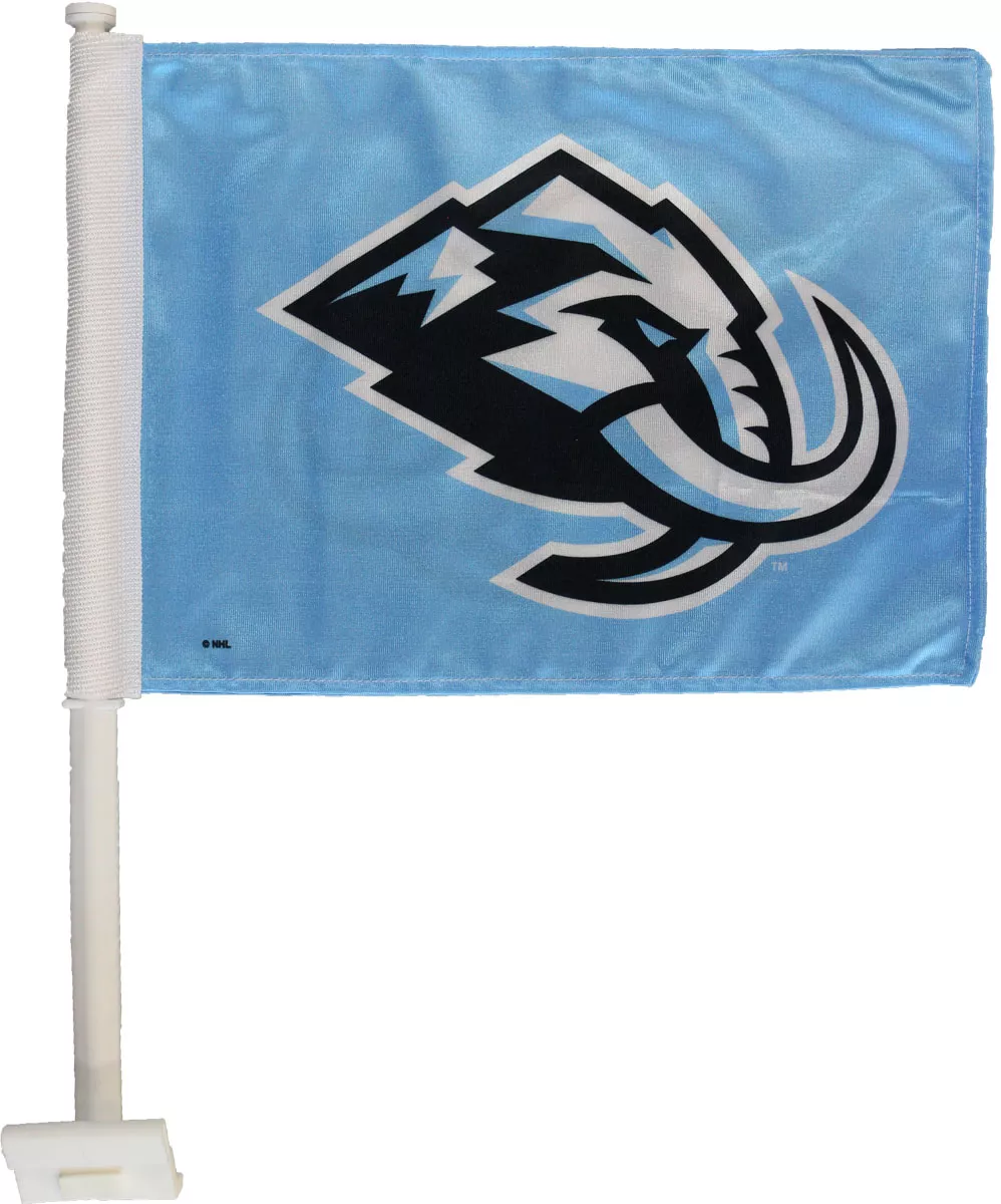 Utah Mammoth NHL Car Flag - 11" x 14.5", Without Fringe