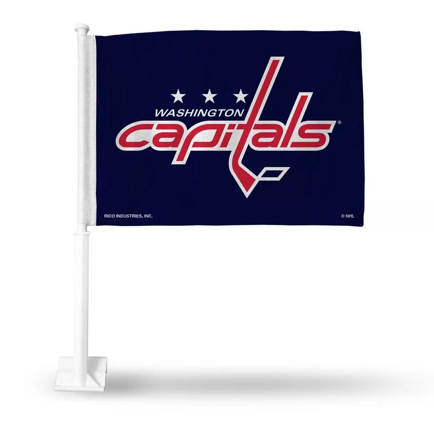 Washington Capitals NHL Car Flag - 11" x 14.5", Without Fringe