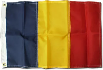 Andorra - 12"X18" Nylon Flag (Civil) - Nylon, Without Fringe, Grommets