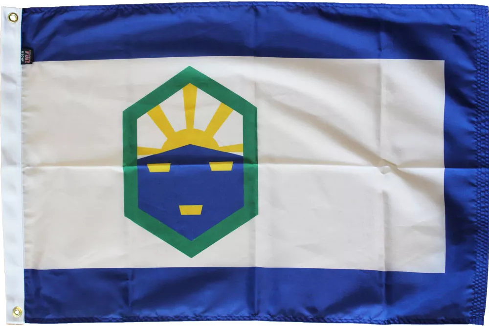 Colorado Springs - 3'X5' Nylon Flag - Nylon, 3' x 5', Without Fringe