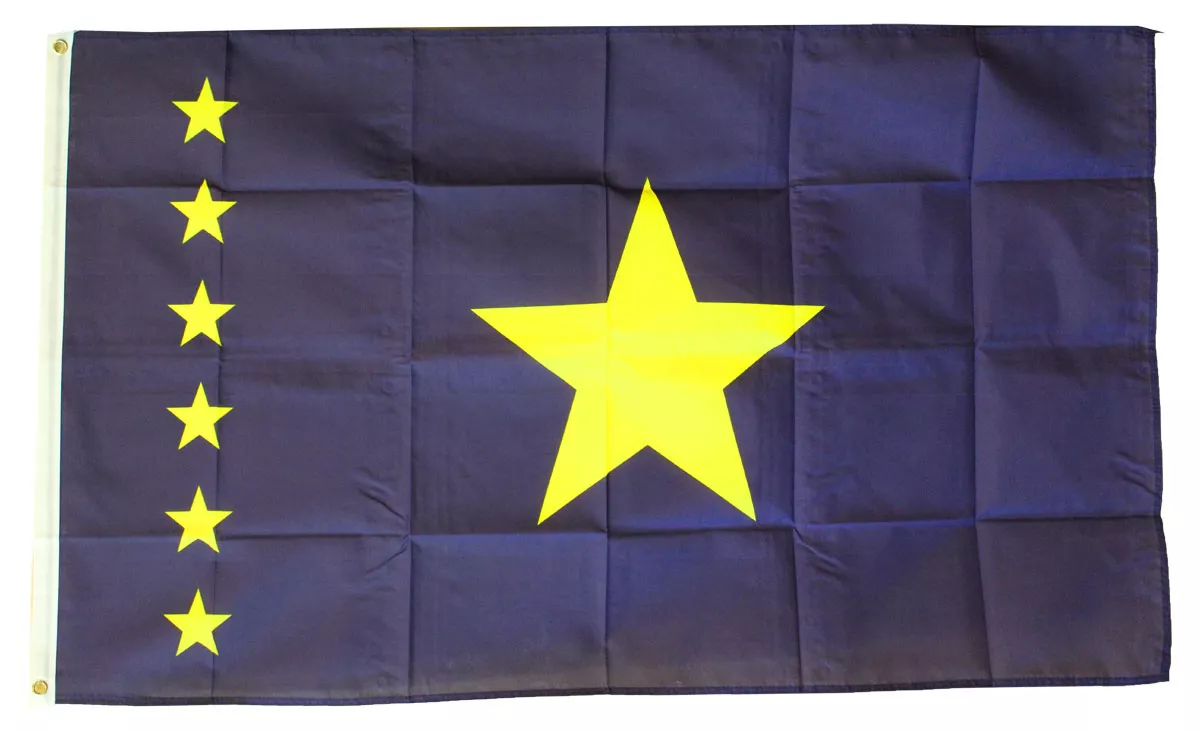 Congo - Dem. Rep. Of - 3'X5' Polyester Flag (old) - Lightweight Polyester, 3' x 5', Without Fringe, Grommets