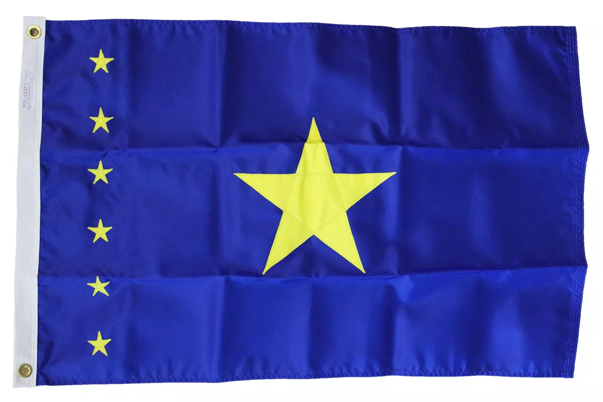 Congo - Dem. Rep. Of - 2'X3' Nylon Flag (old) - Nylon, Without Fringe, Grommets