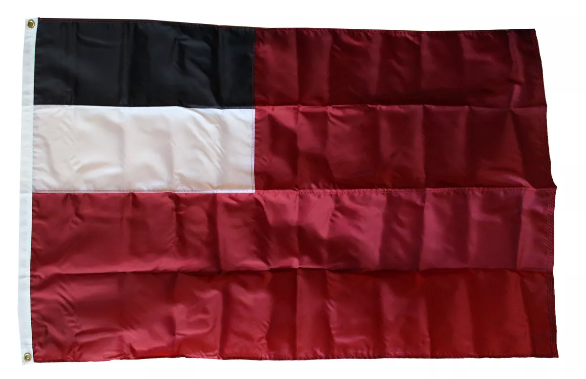 Georgia - Rep. of - 2'X3' Nylon Flag (1991-2004) - Nylon, Without Fringe, Grommets