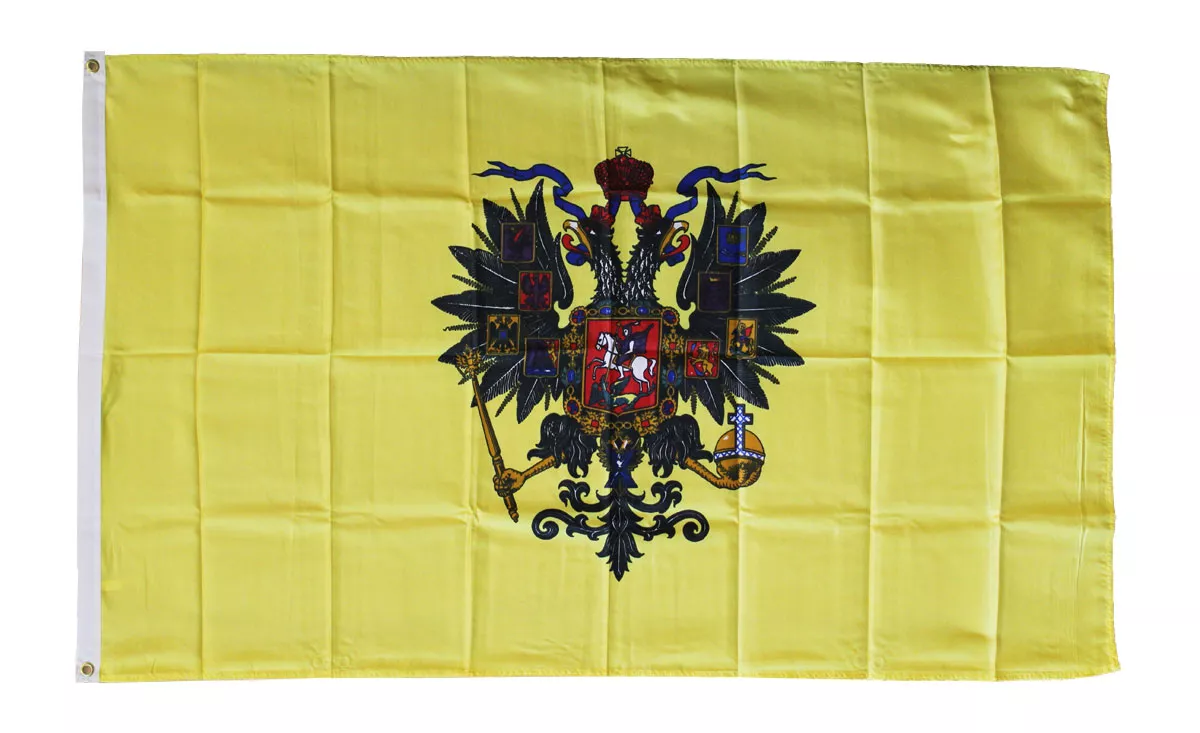 Imperial Russia - 3'X5' Polyester Flag - Lightweight Polyester, 3' x 5', Without Fringe