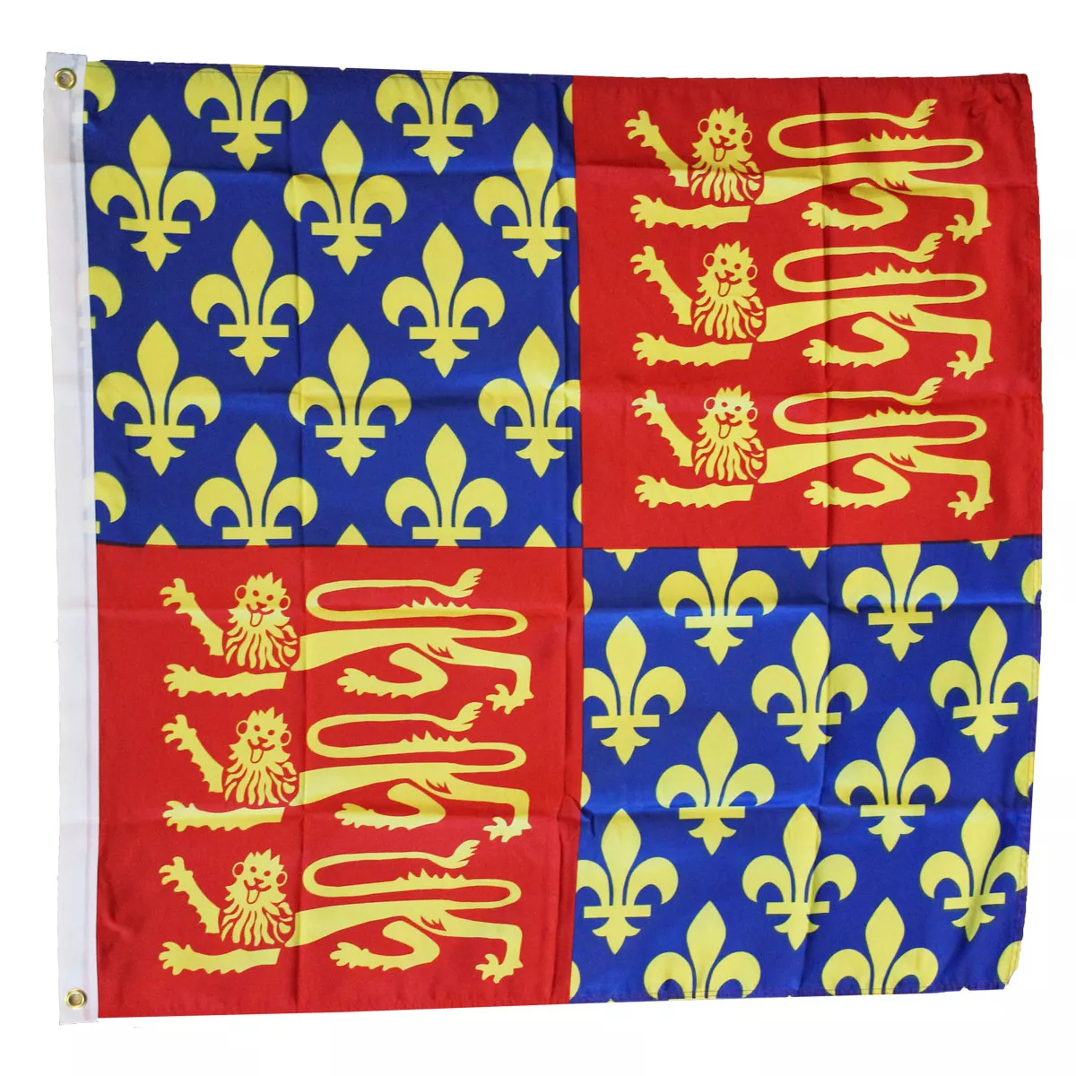 King Edward III - 3'X3' Polyester Flag - Lightweight Polyester, 3' x 5', Without Fringe