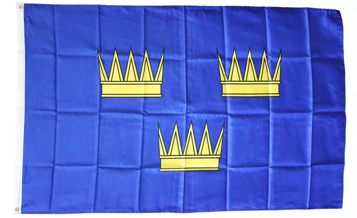 Munster (Irish Province) - 3'X5' Polyester Flag - Lightweight Polyester, 3' x 5', Without Fringe, Grommets