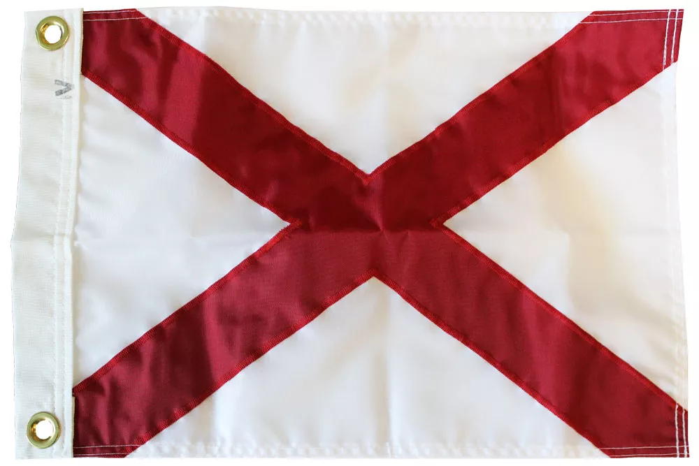 Letter V - Nautical Code Signal Nylon Flag - Nylon, Grommets