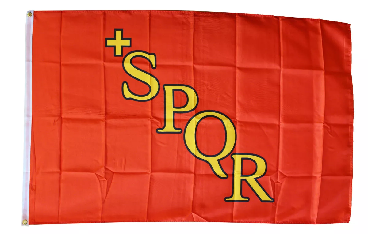 Rome - 3'X5' Polyester Flag - Lightweight Polyester, 3' x 5', Without Fringe, Grommets