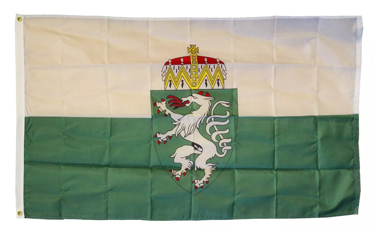 Styria (Steiermark) - 3'X5' Nylon Flag - Nylon, 3' x 5', Without Fringe