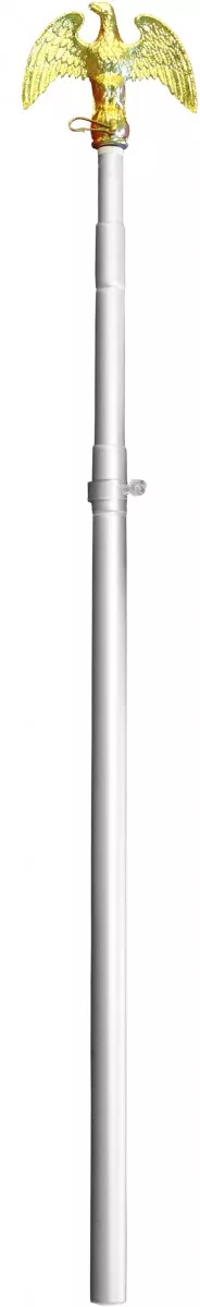 6'-Telescoping Pole Flag Kit - Without Fringe