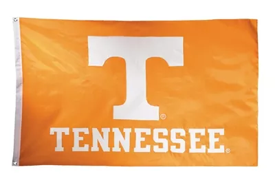 University of Tennessee - 3' x 5' NCAA 2-Sided Nylon Applique Flag - Nylon, 3' x 5', Without Fringe, Grommets, Sewn