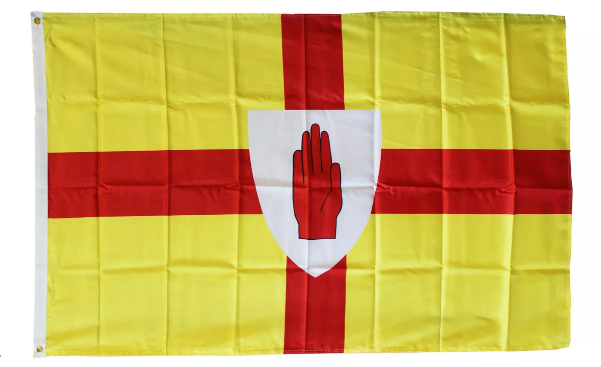 Ulster (Irish Province) - 3'X5' Polyester Flag - Lightweight Polyester, 3' x 5', Without Fringe, Grommets