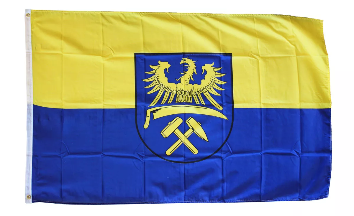 Upper Silesia - 3'X5' Polyester Flag - Lightweight Polyester, 3' x 5', Without Fringe, Grommets