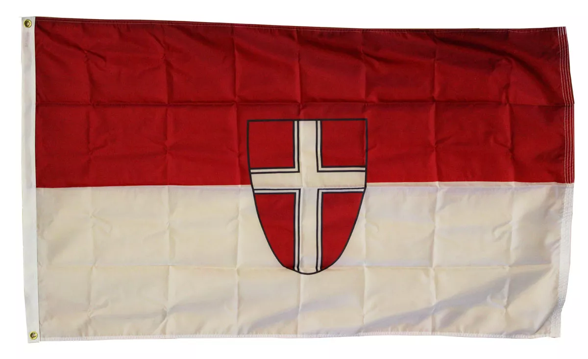 Vienna (Wien) - 3'X5' Nylon Flag - Nylon, 3' x 5', Without Fringe, Dyed