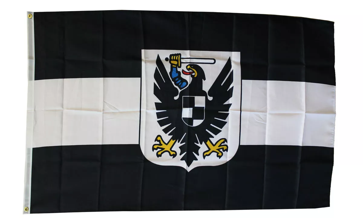 West Prussia - 3'X5' Polyester Flag - Lightweight Polyester, 3' x 5', Without Fringe, Grommets