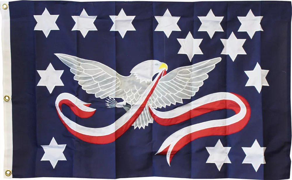 Whiskey Rebellion - 3'X5' Heavy Duty 2-Ply Polyester Flag - Heavy Duty 2-Ply Polyester, 3' x 5', Without Fringe, Grommets, Sewn