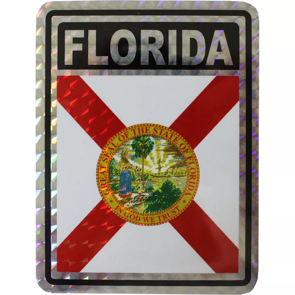 Florida Reflective Decal