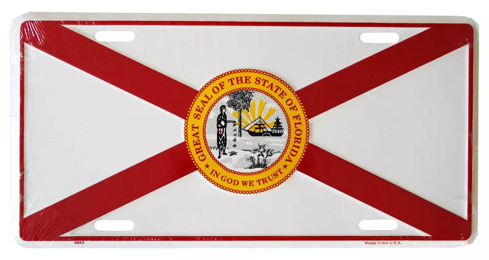 Florida License Plate