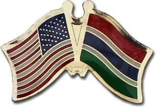 Gambia Friendship Pin