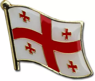 Georgia - Rep. of Flag Lapel Pin
