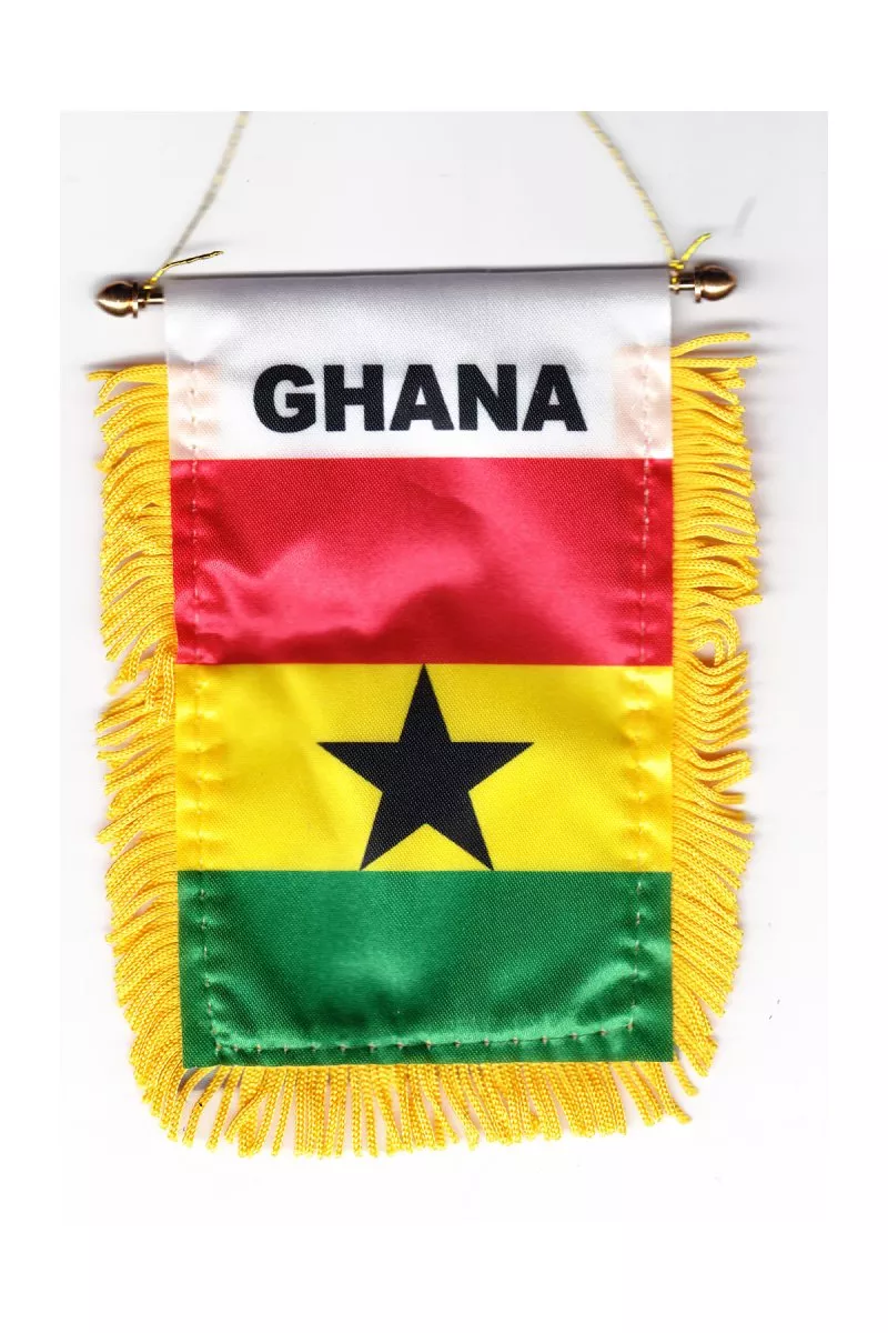 Ghana Window Hanging Flag
