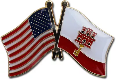 Gibraltar Friendship Pin