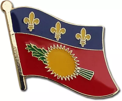 Guadeloupe Flag Lapel Pin