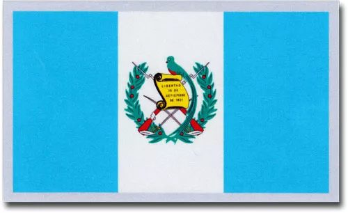 Guatemala Auto Decal (State)