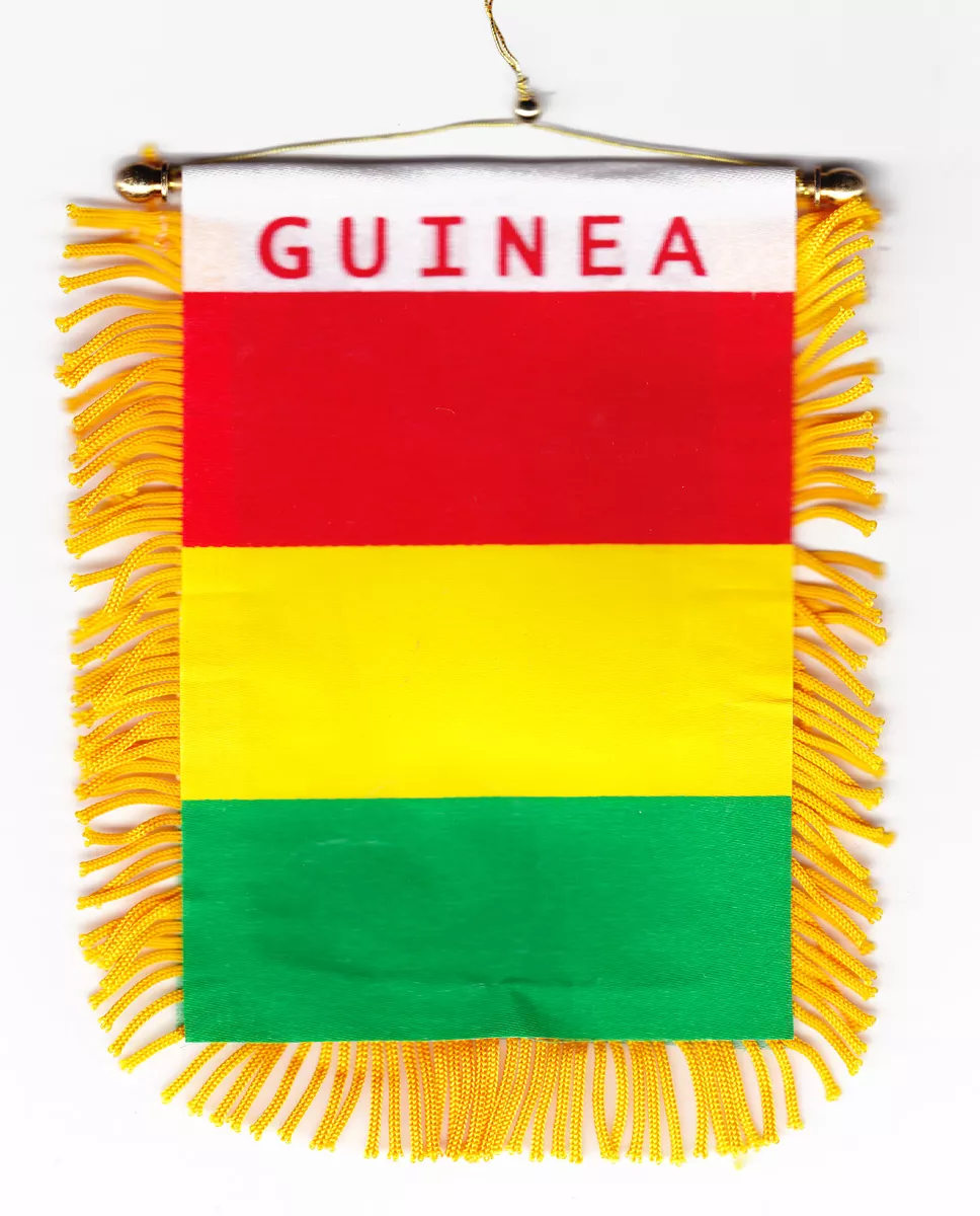 Guinea Window Hanging Flag