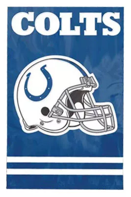 Indianapolis Colts - 2-sided 28" x 44" NFL Nylon Banner