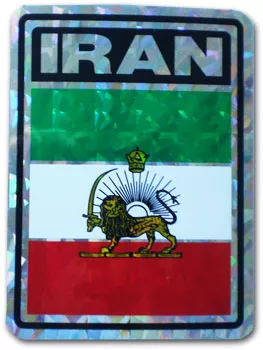 Iran Reflective Decal (Lion)