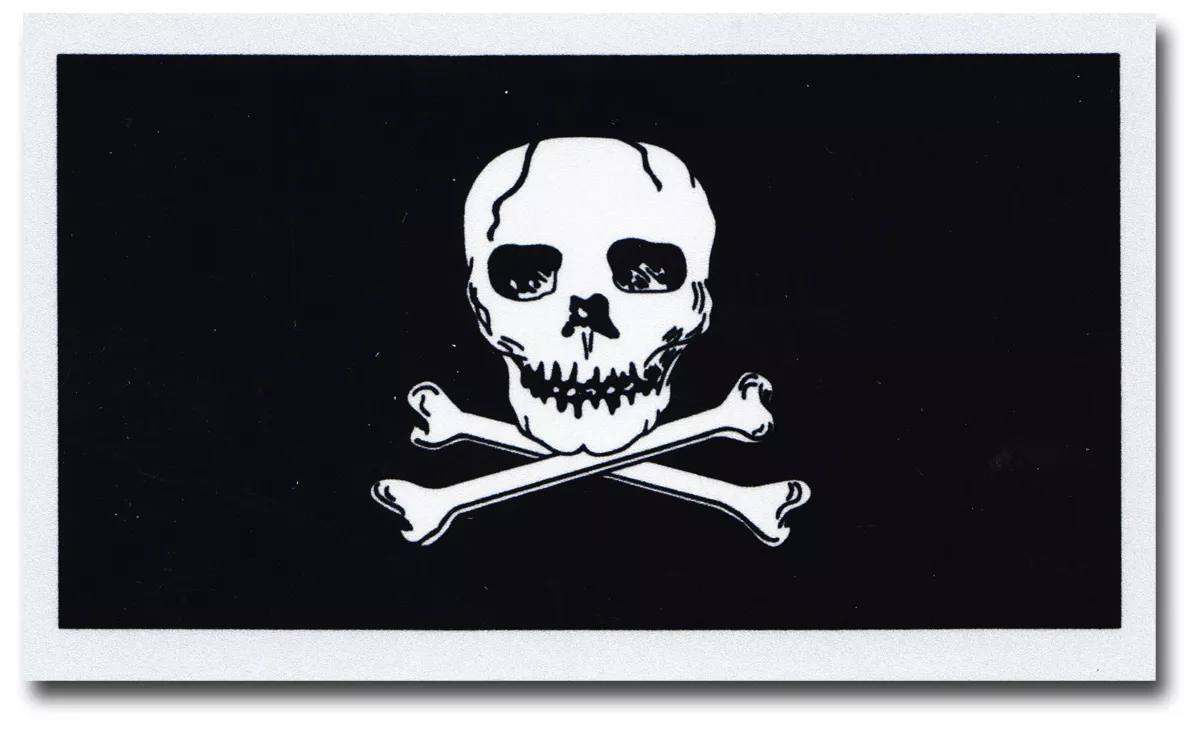 Jolly Roger Auto Decal