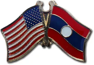 Laos Friendship Pin