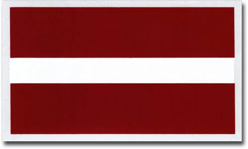 Latvia Auto Decal