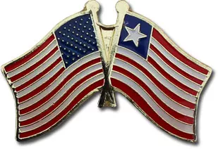 Liberia Friendship Pin