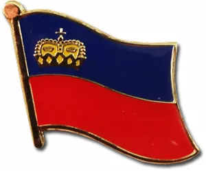Liechtenstein Flag Lapel Pin